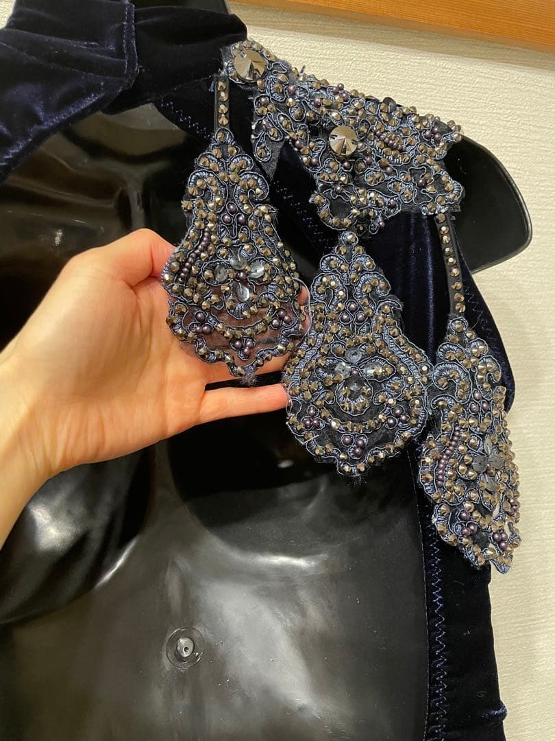 ❤︎タイムSALE〜❤︎SMベロアラテンドレス❤︎