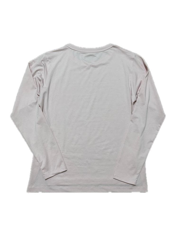 アドミラル サイドスリットヘム 長袖Tシャツ 　ピンク　M