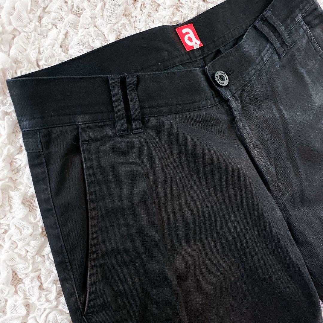 アルチビオ ARCHIVIO✩.*˚ゴルフ パンツ クリーニング済み 黒 48