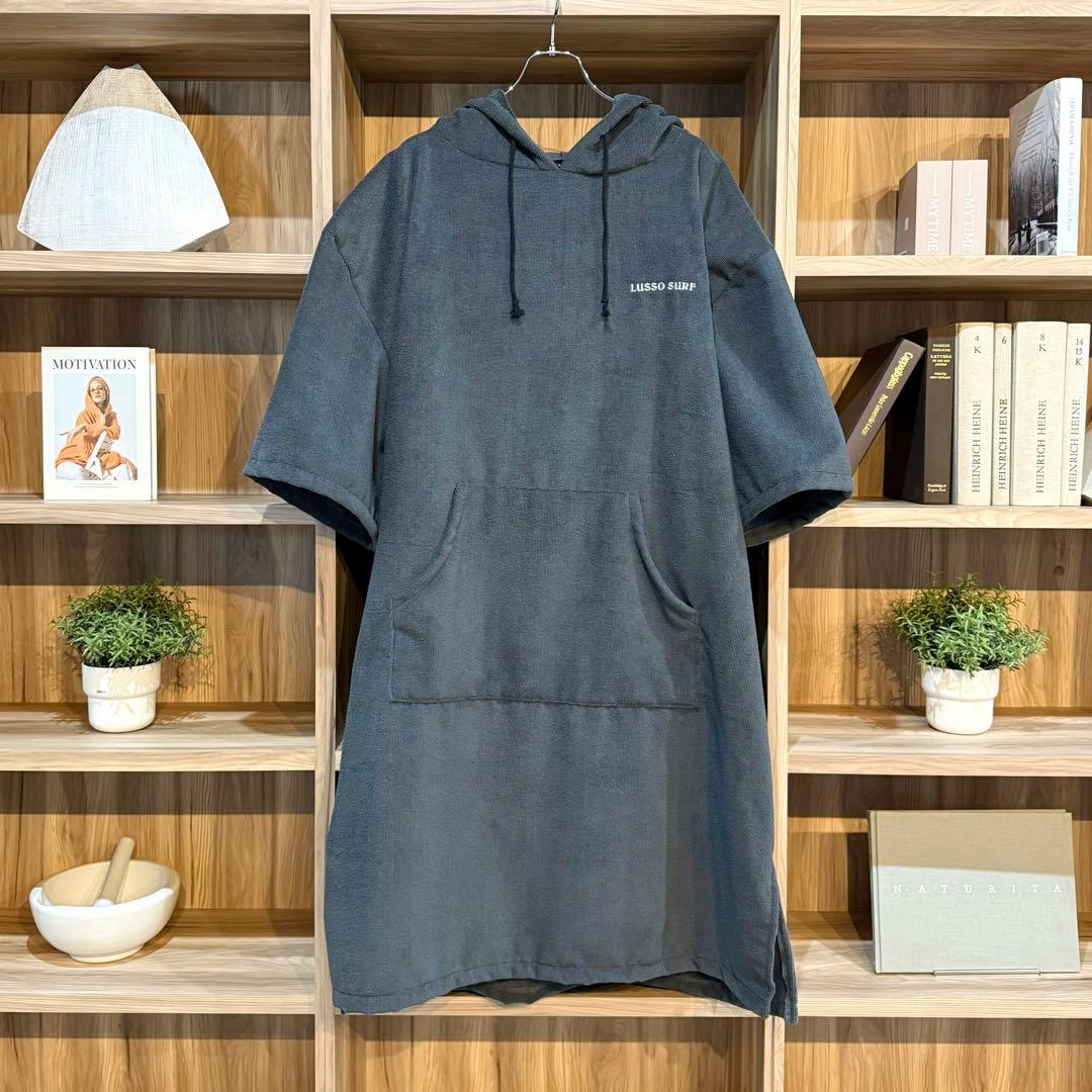 新作⭐︎LUSSO SURF お着替えポンチョ　グレー⭐︎送料込み