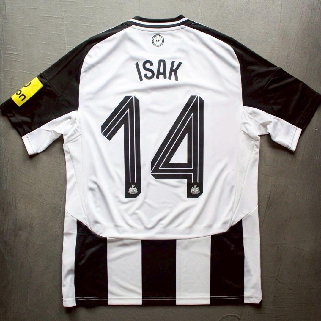 ニューカッスル 24/25 ホーム ユニフォーム カラバオ決勝仕様 イサク XL