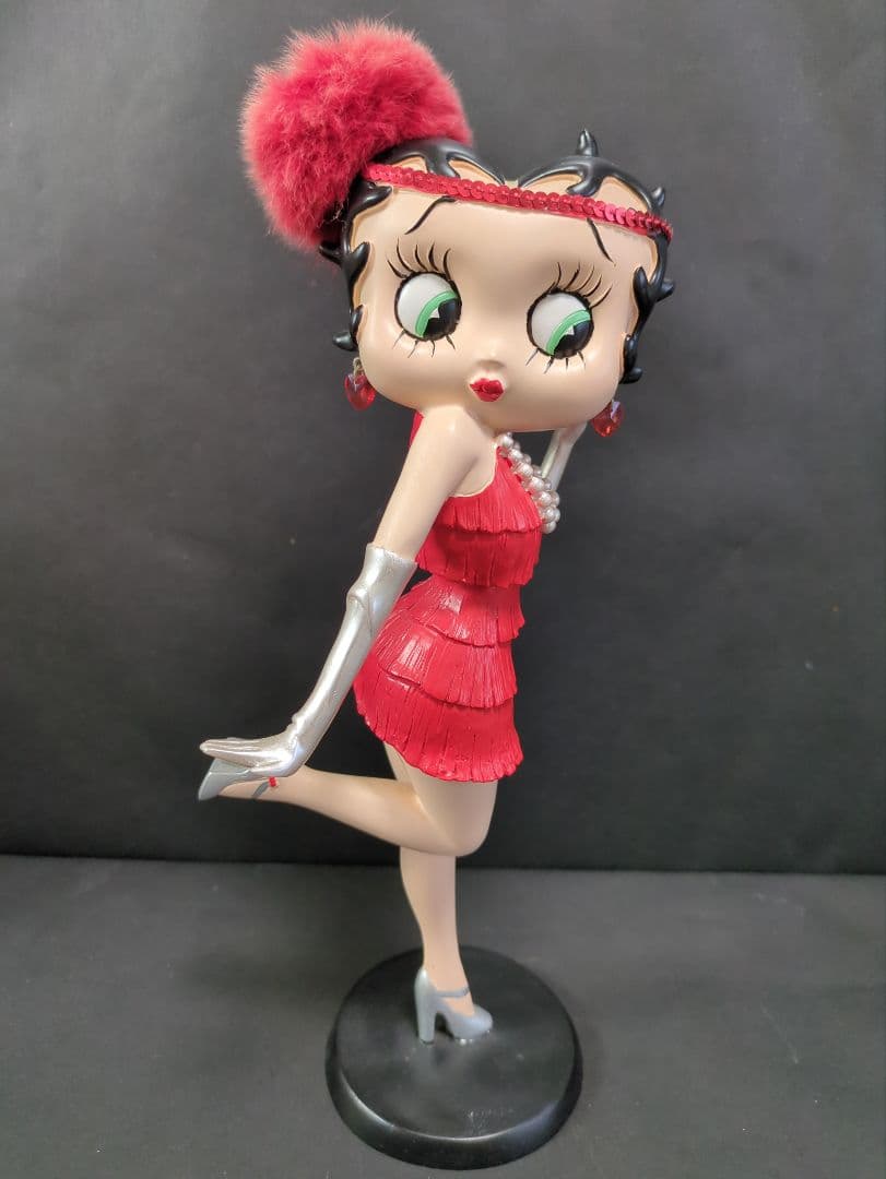 レア✩.*˚ベティちゃん️♡赤ミニドレス✩大きめフィギュア☆bettyboop