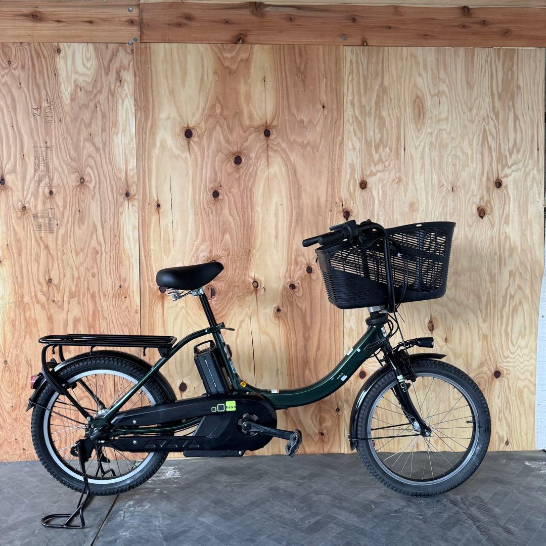 電動アシスト自転車 グリーン シティタイプ バスケット付き