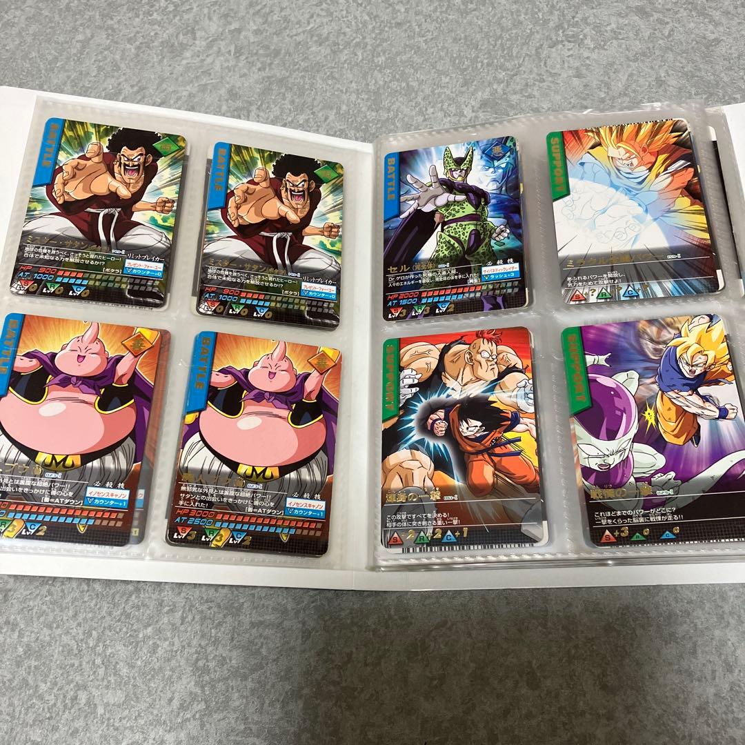ドラゴンボールボール　データカードダス　レア　大量　ファイル付き