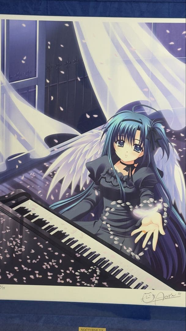 【猫まっしぐら】西又葵 アールビバン Nocturne DX 版画