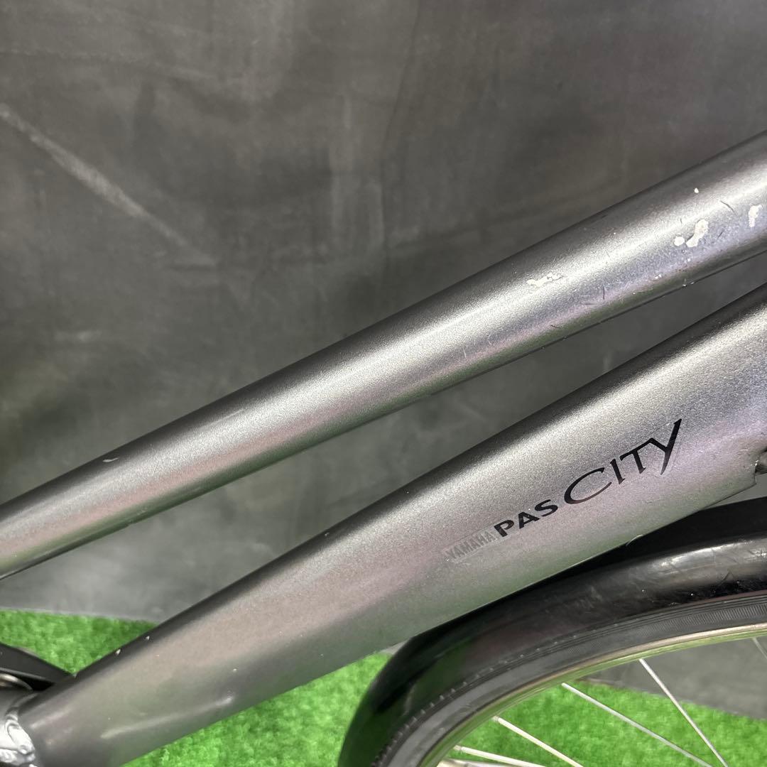 電動自転車 YAMAHA PAS CITY ガンメタ　71★