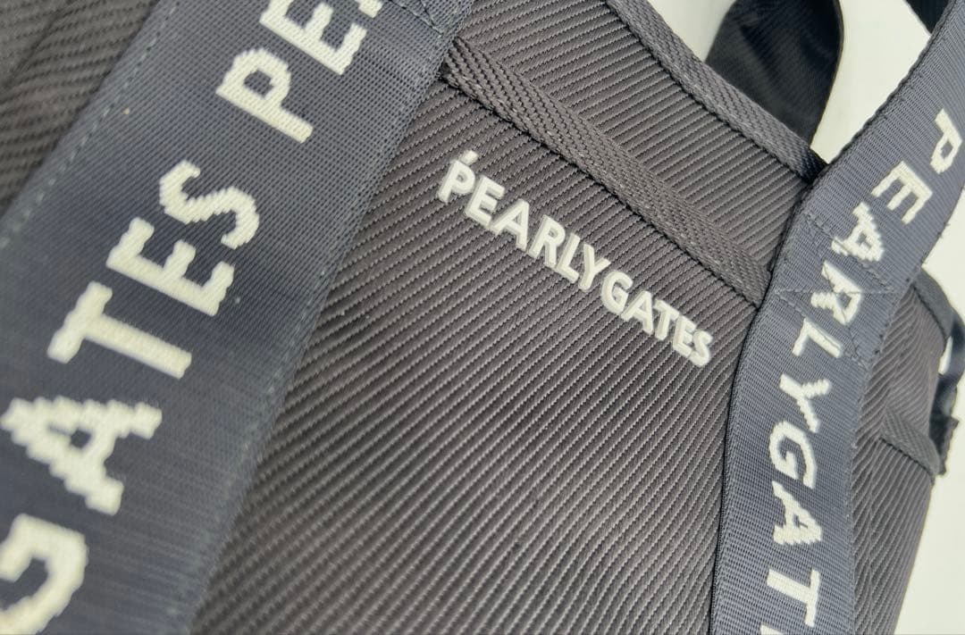 【定番人気】PEARLY GATES パーリーゲイツ ネイビー ハンドバッグ