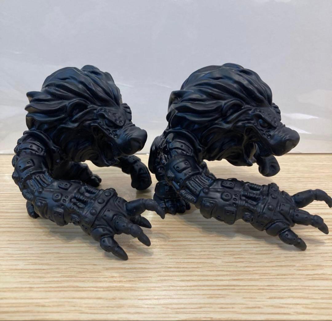 【ソフビ】獅子雄 ブラック素体 1体
