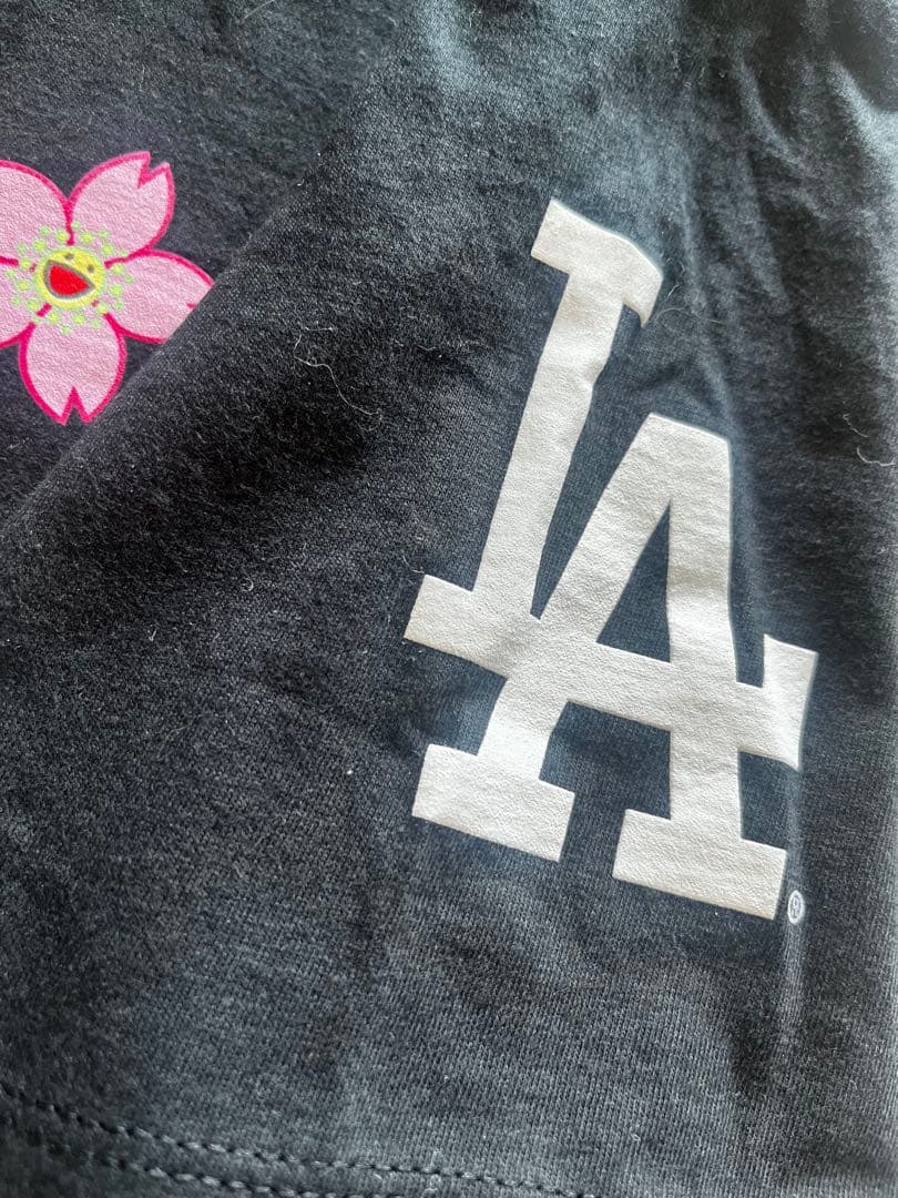 村上隆/大谷翔平　Tシャツ　黒(M) MLB NIKE