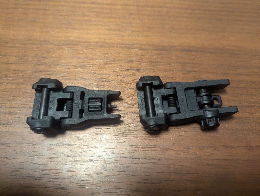 実物 Magpul MBUS3 Front＆Rearセット