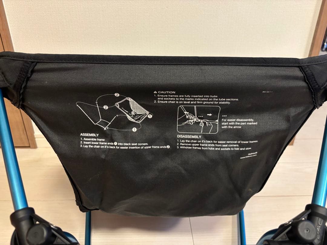 Helinox groundchair ヘリノックス グランドチェア ブラック