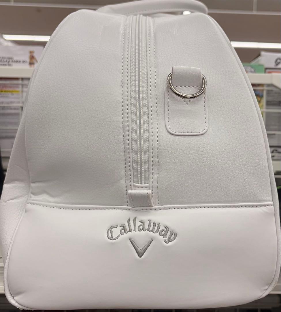 Callaway ホワイト ダッフルバッグ