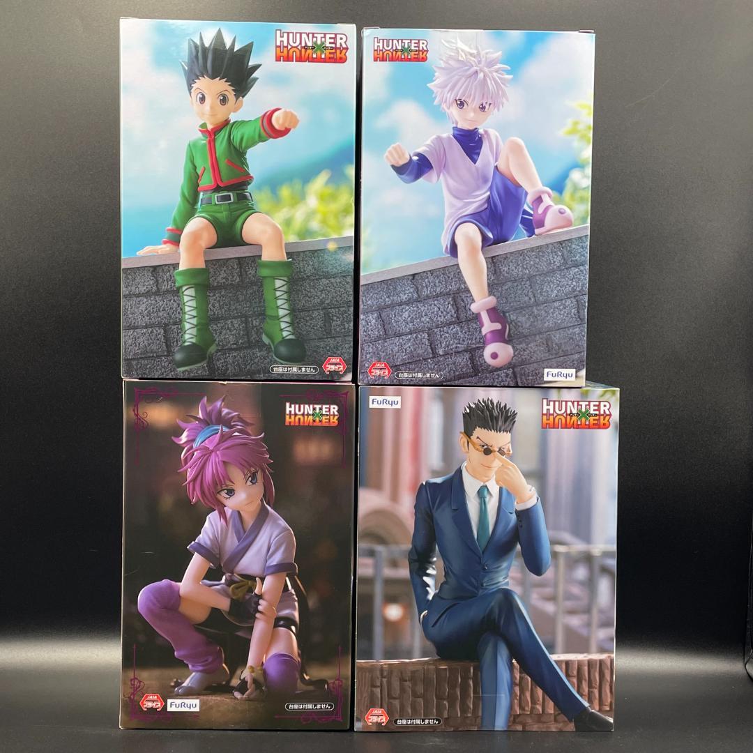 ☆HUNTER×HUNTER ぬーどるストッパーフィギュア　4点セット