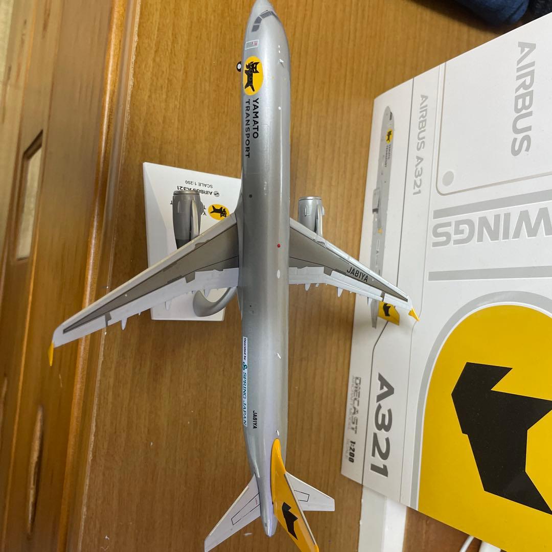 レアJC WINGS Airbus A321JA81YAヤマトジェット1/200