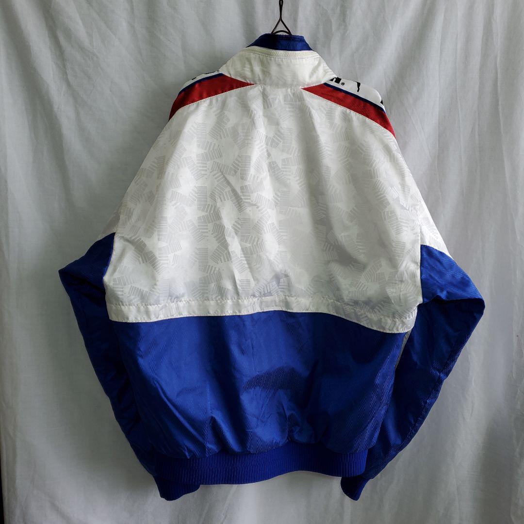 90ｓ ＰＵＭＡ デカロゴ サイドライン ジャンパー ナイロンジャケットトリコ