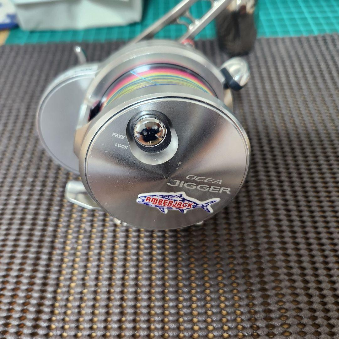 17OCEA JIGGER 200GNRHG リブレハンドル 中古品 オマケ付