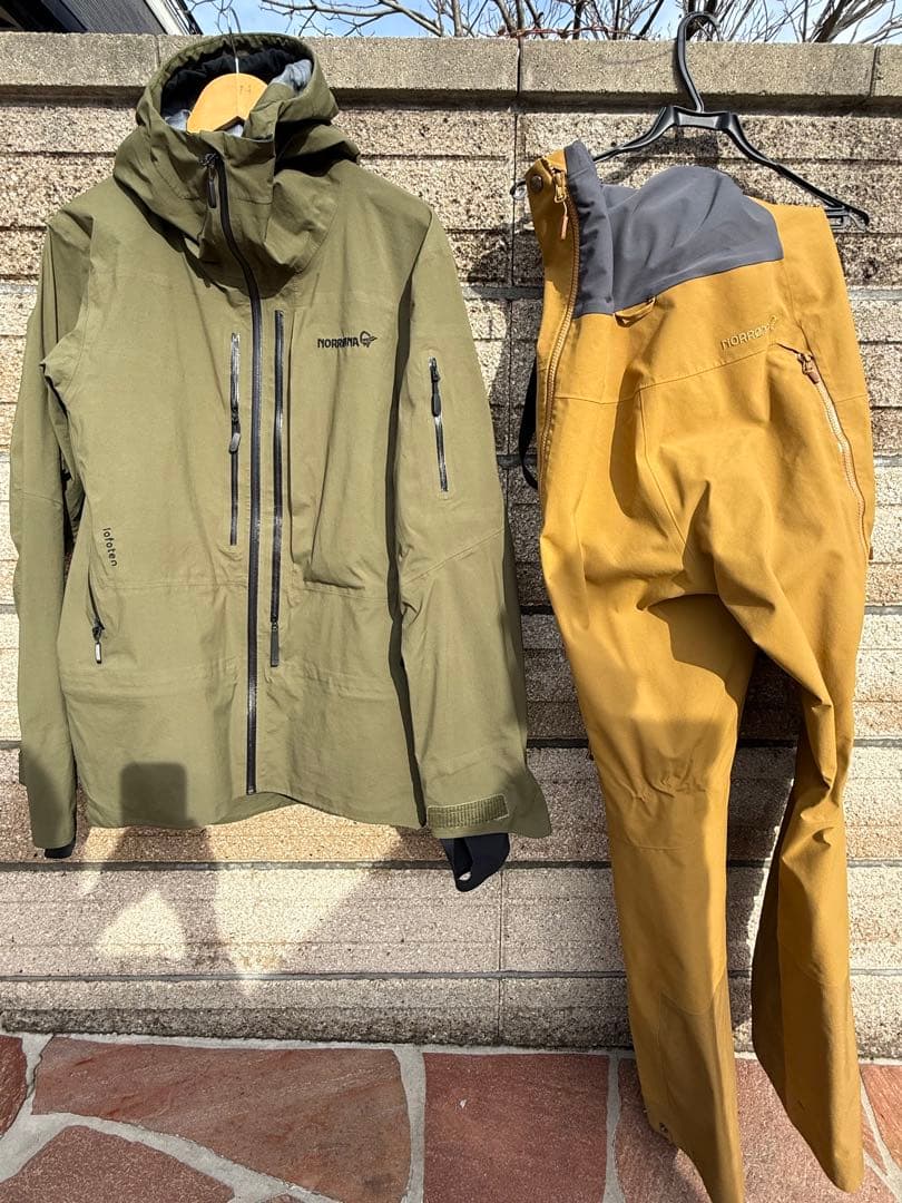 NORRONA lofoten tamok ゴアテックスSET クリーニング済