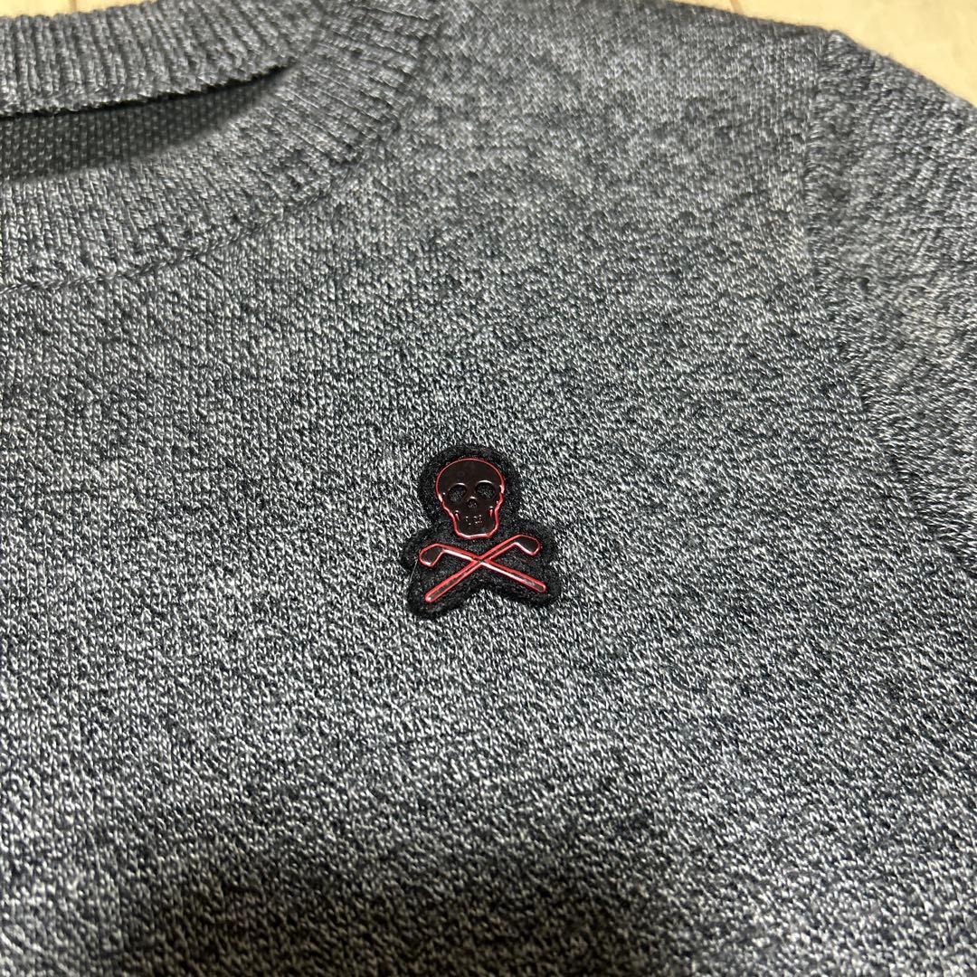 MARK&LONA カモフラージュニットセーター美品
