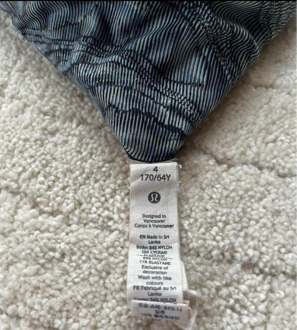 ⭐︎希少デザイン⭐︎Lululemon ヨガパンツ サイズ4