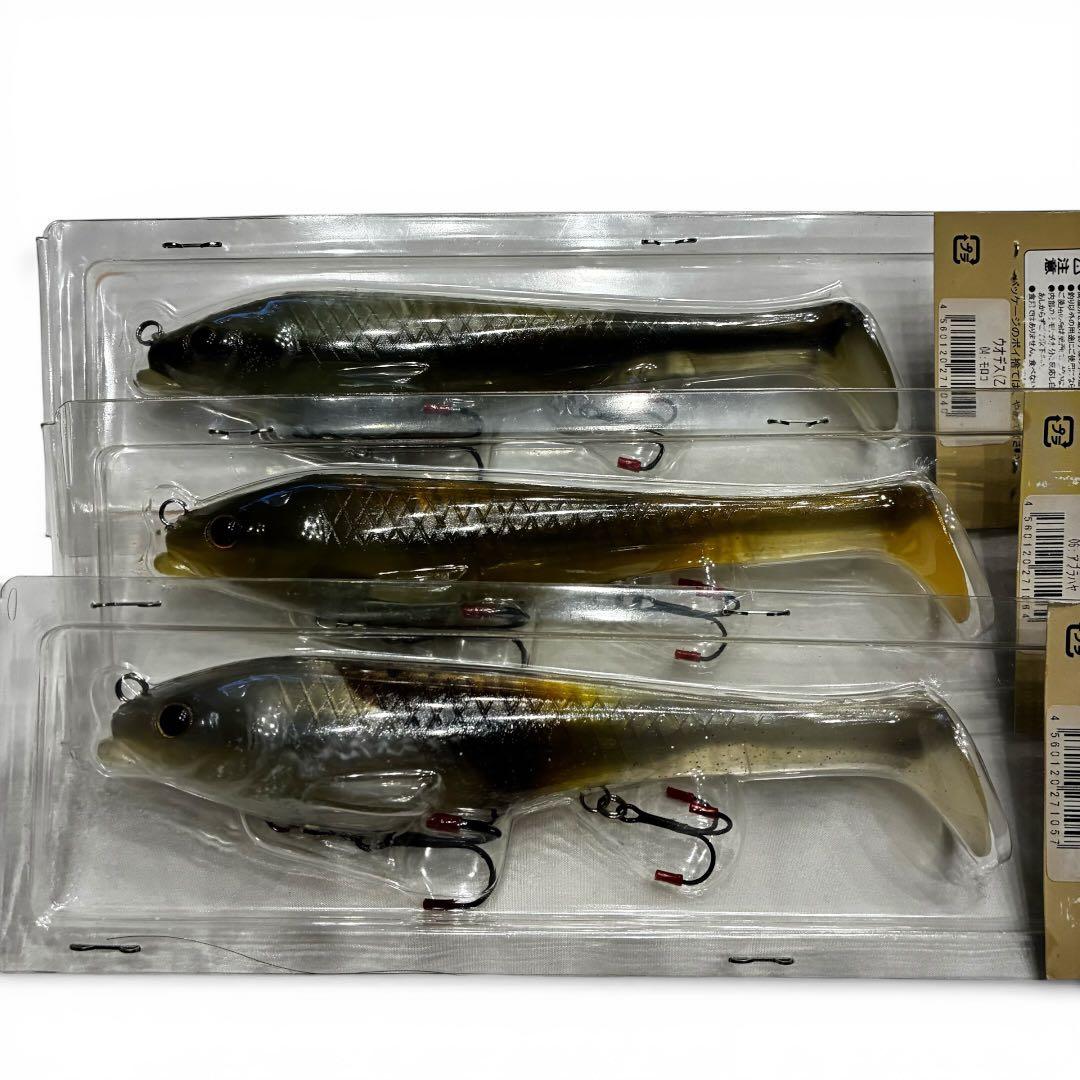 元祖スイムベイト 6個セットレア品 常吉 ウオデス 乙型 3色 6個セット