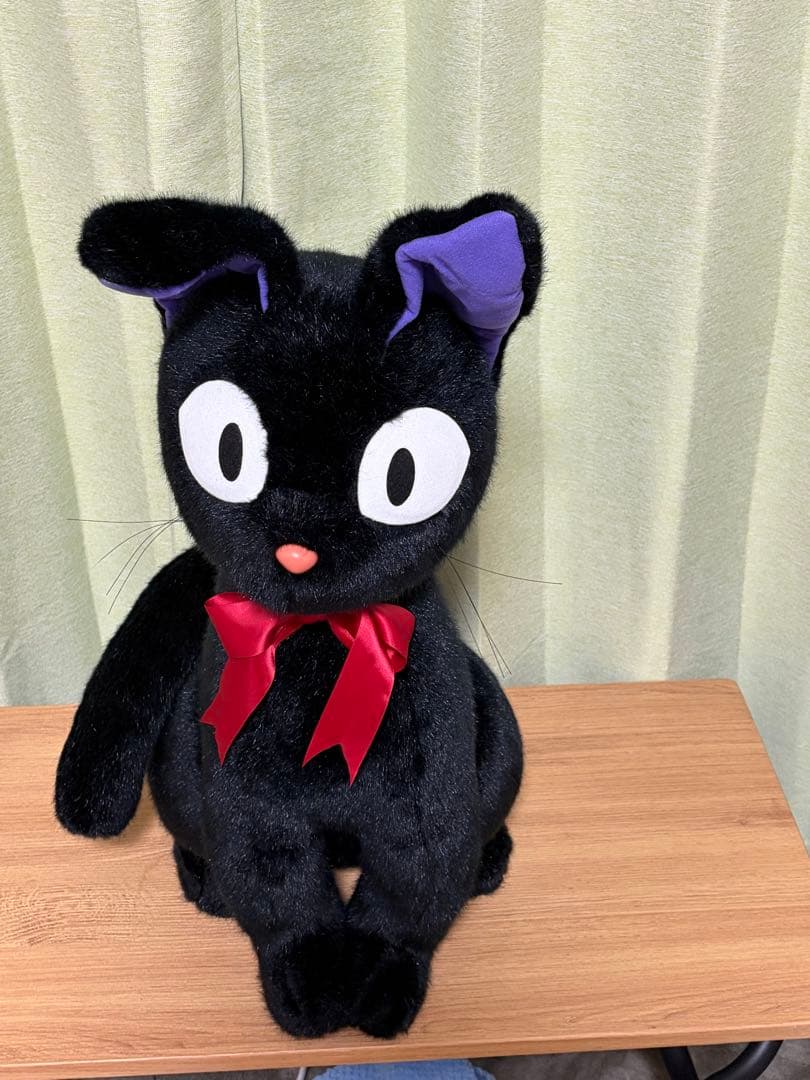 【希少・大型】魔女の宅急便 ジジ ぬいぐるみ 約70cm サンアロー製