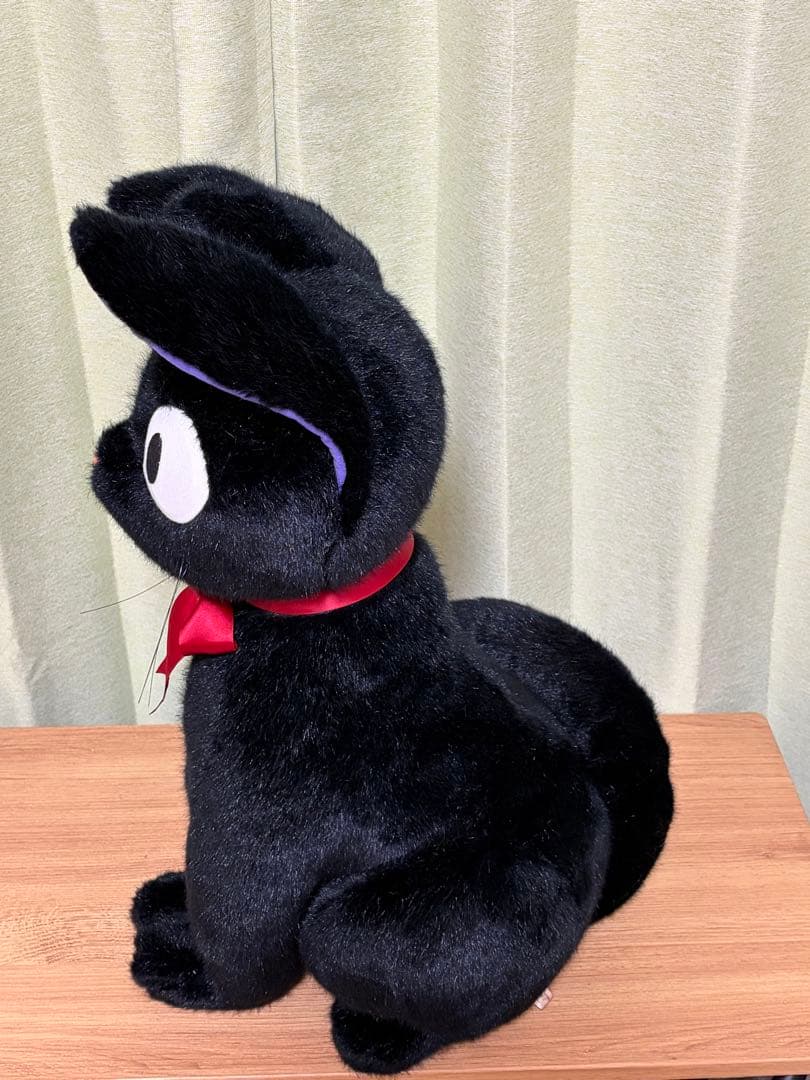 【希少・大型】魔女の宅急便 ジジ ぬいぐるみ 約70cm サンアロー製
