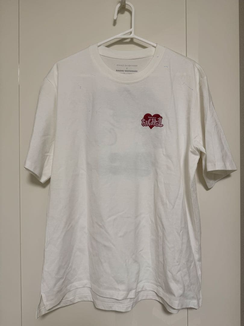 渡辺直美in東京ドーム　うにょ　 ちょくみ〜ず　 Ｔシャツ【Ｌ】　芝山綾乃