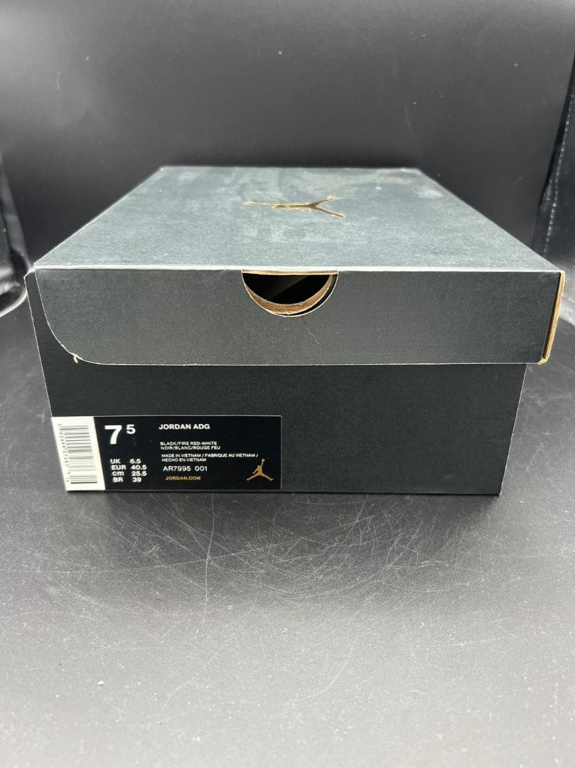 Nike Air Jordan ADG \"Black Cement\"　25.5㎝