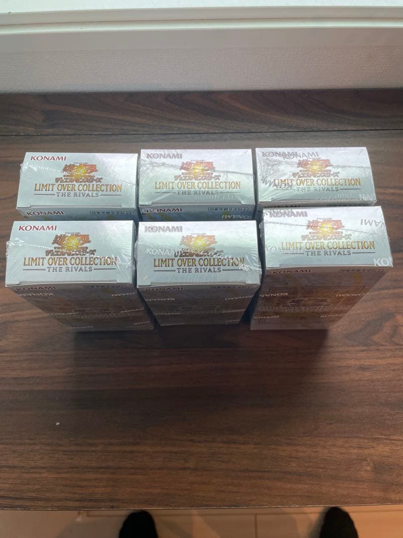 遊戯王 リミットオーバーコレクション ライバル　シュリンク付き 6BOX