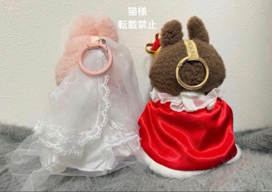 入手困難 ❣️popland 限定Labubu x Mokoko モココ　服付き