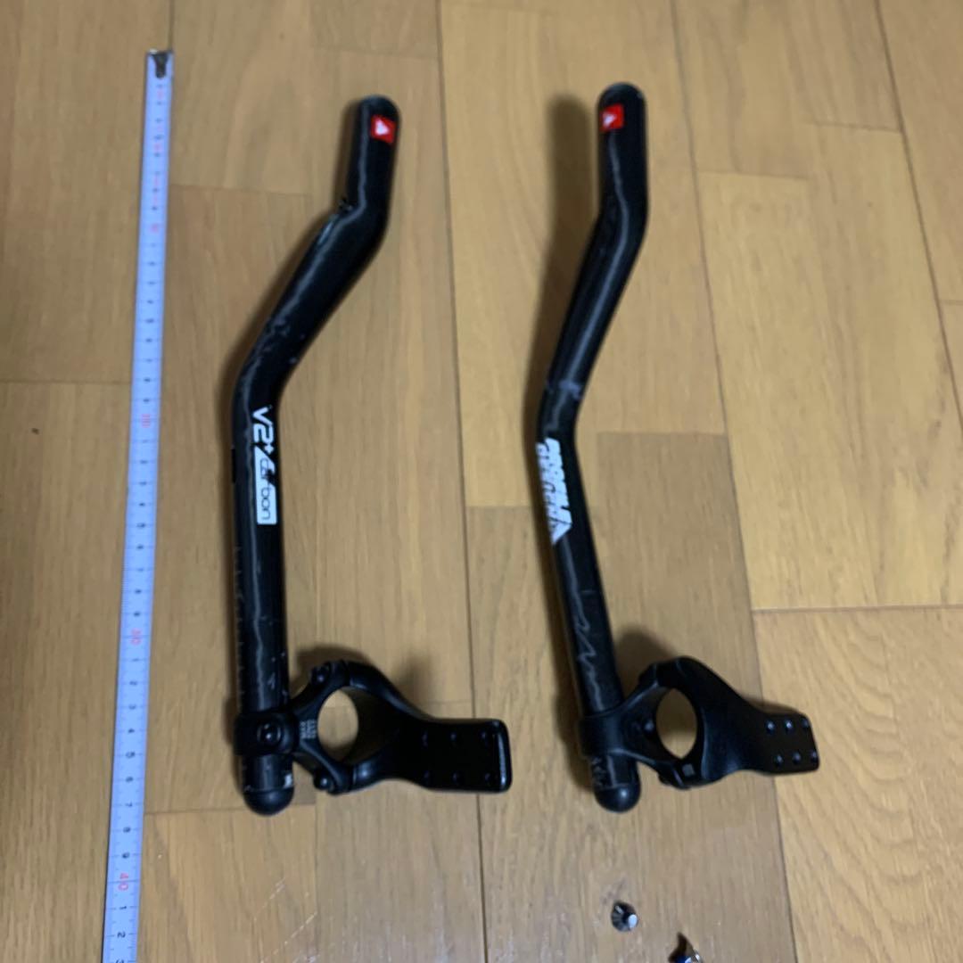PROFLEX V2 Carbon DHバー エアロバーセット　トライアスロン