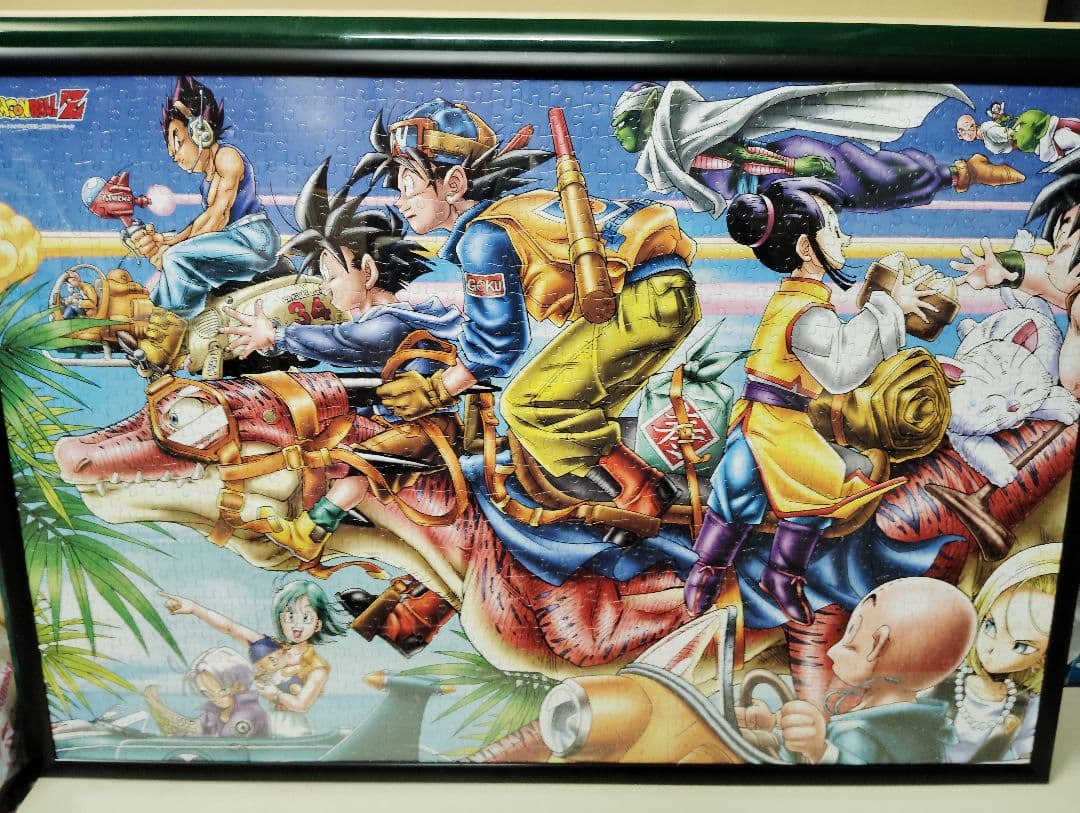 ドラゴンボール　Z ジグソーパズル　悟空　トランクス　額付き　まとめて　セット
