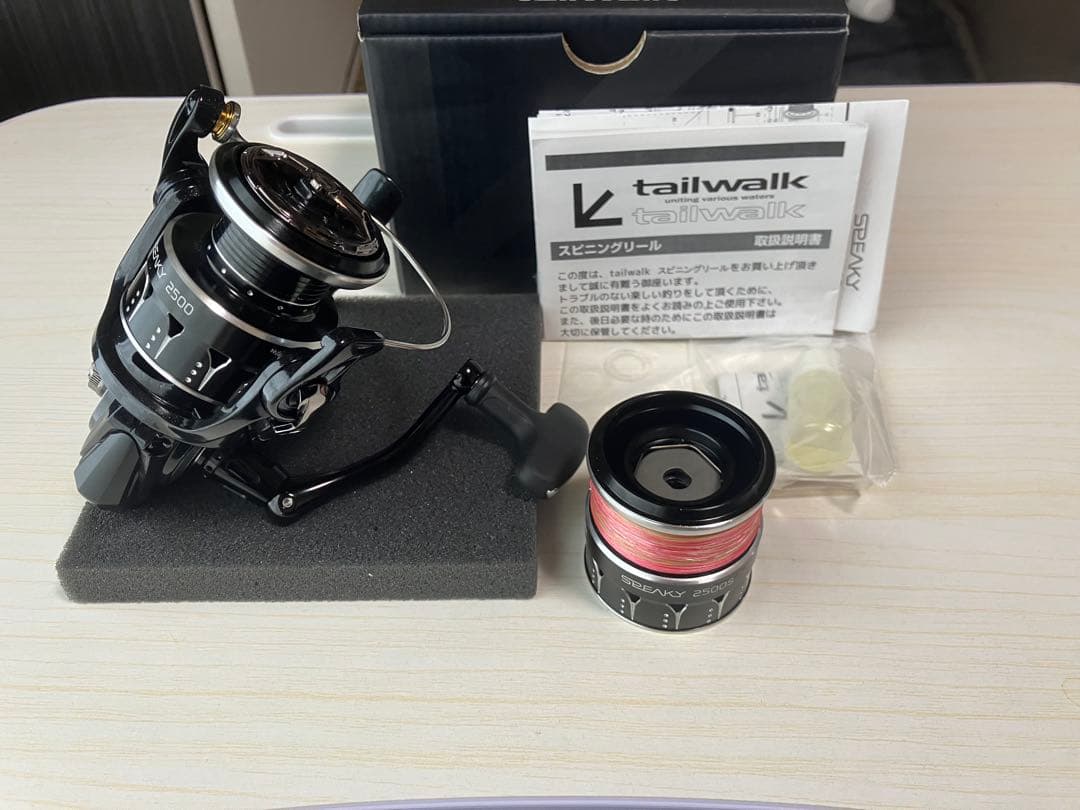 テイルウォーク スピーキー 2500HGX スペアスプール付き