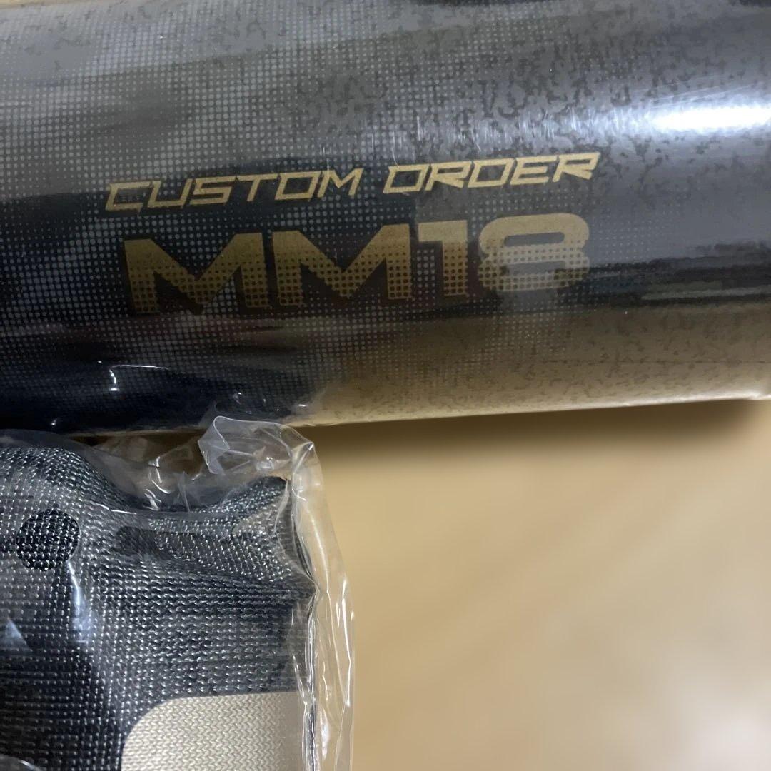 MM18 JR ヘビー 軟式野球バット 82cm ブラック