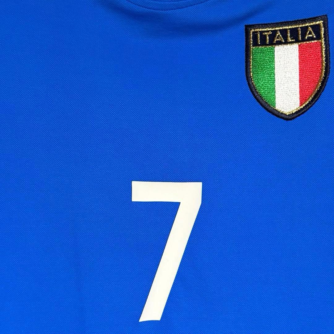 【新品/タグ付き】2002日韓W杯 イタリア代表 ♯7 デルピエロ【Lサイズ】