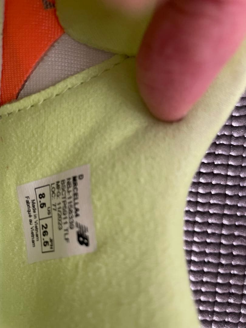 【美品】new balance FuelCell Rebel v4 26.5cm