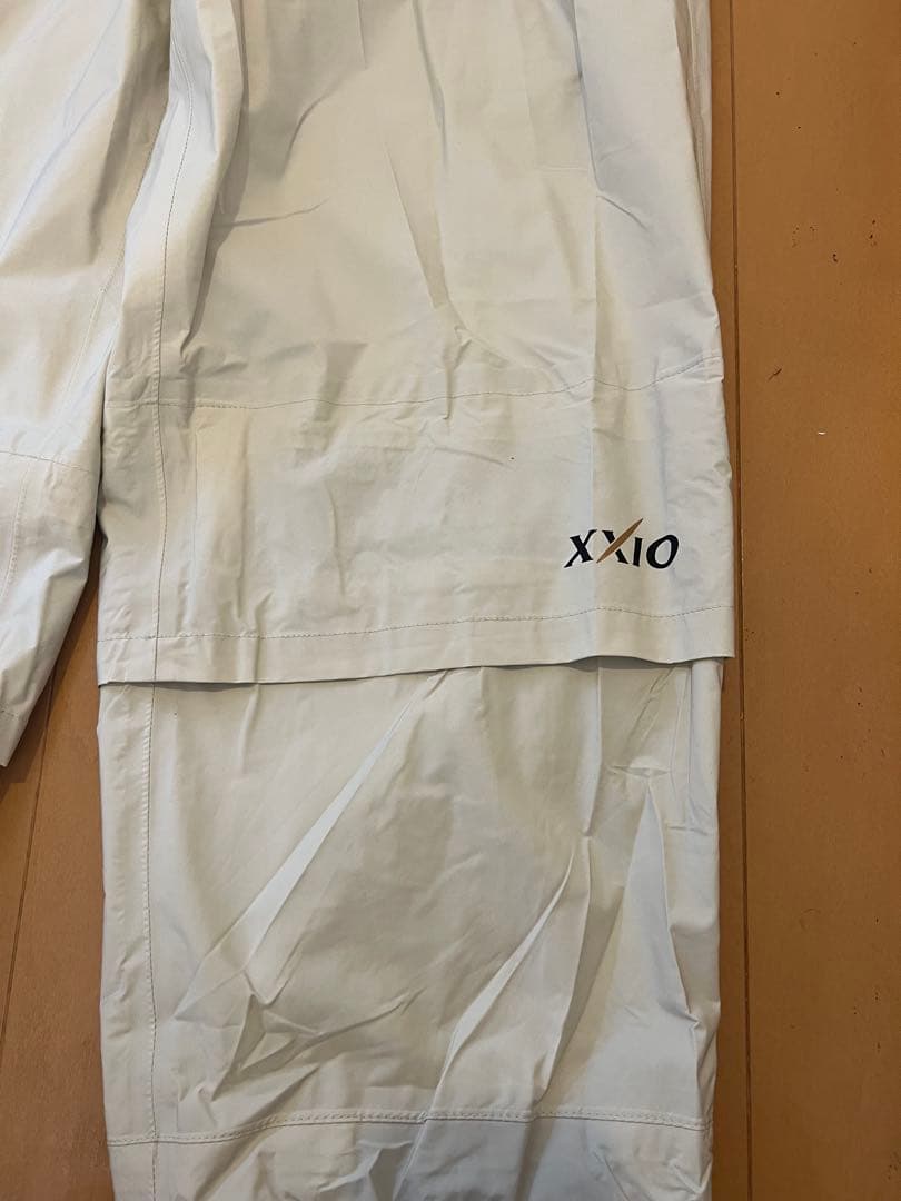 XXIO レインウェア LLサイズ ベージュ/ネイビー(未使用品)