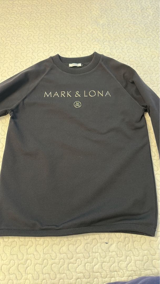 MARK & LONA メンズシャツ 黒 46