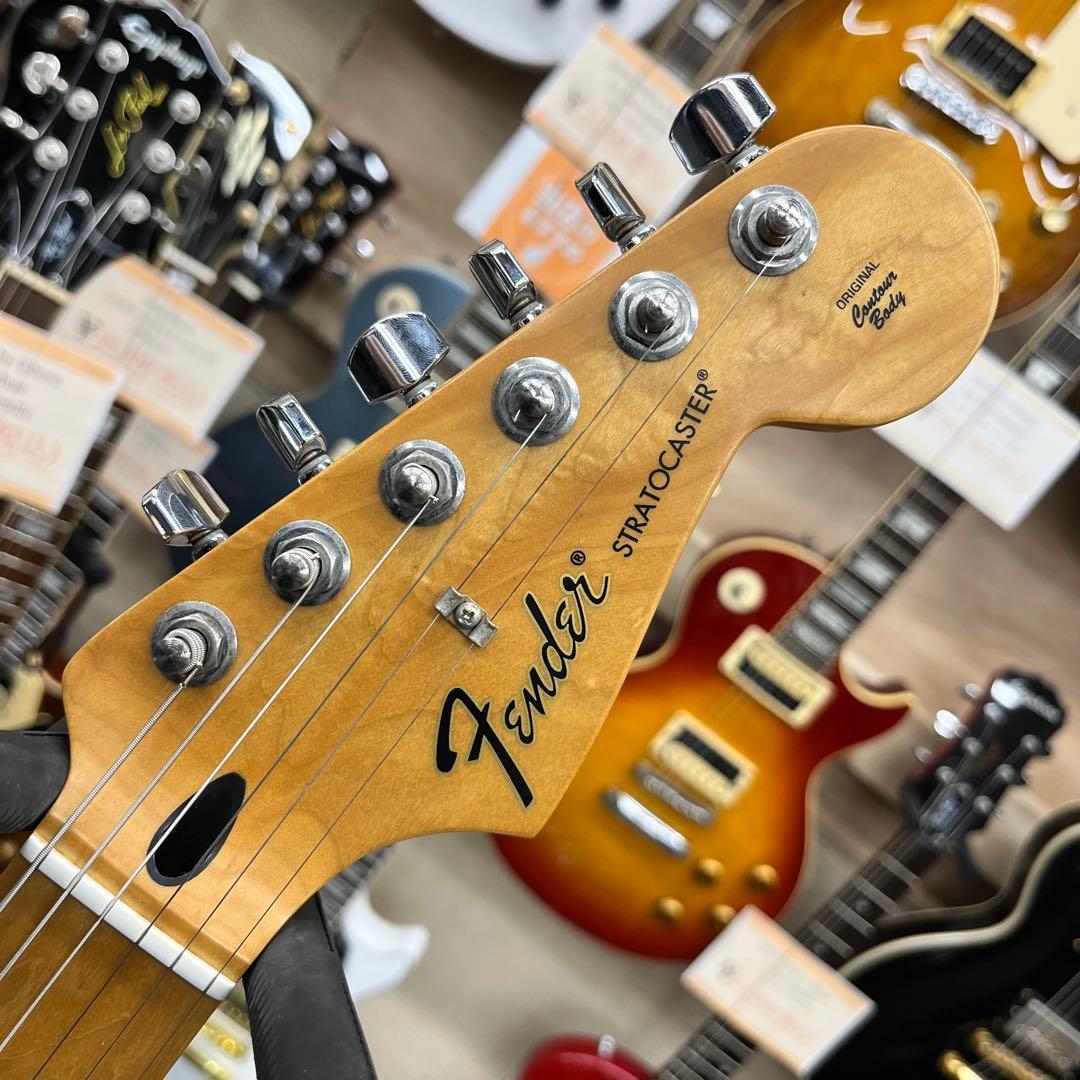 【11043】Fender Mexico Stratocaster red