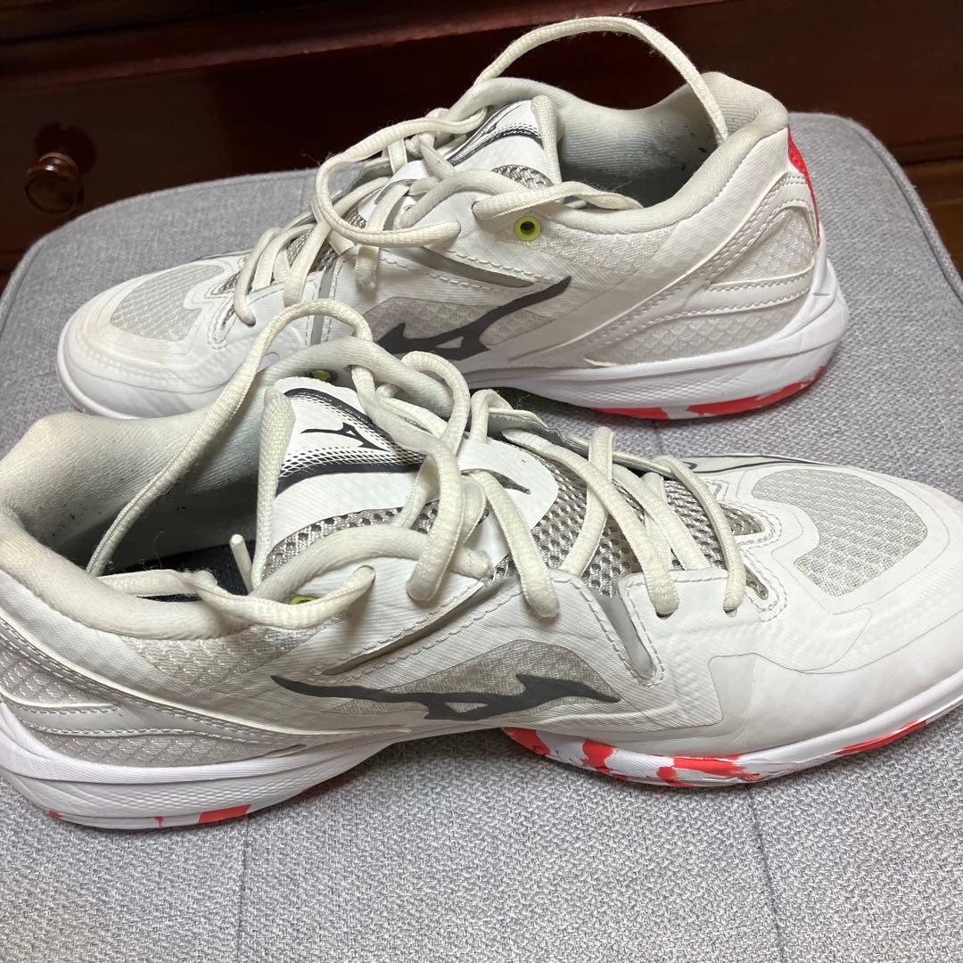 ミズノ　バドミントンシューズ　Mizuno ウェーブクロー3 24.0 センチ