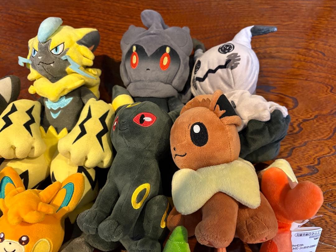 ポケモン　ぬいぐるみ　まとめて(ニャビー、ゼラオラ等)