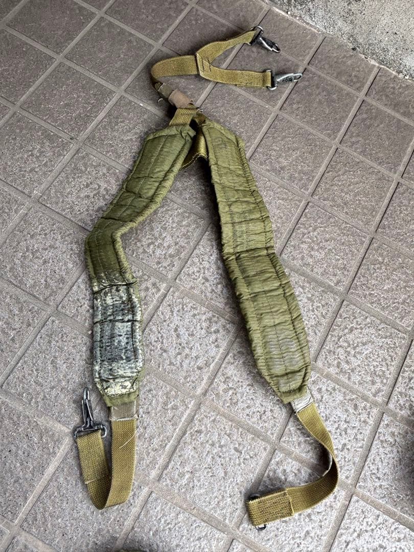 米軍放出品　実物　希少　LC2 サスペンダー　ベルト　マガジンポーチ　セット
