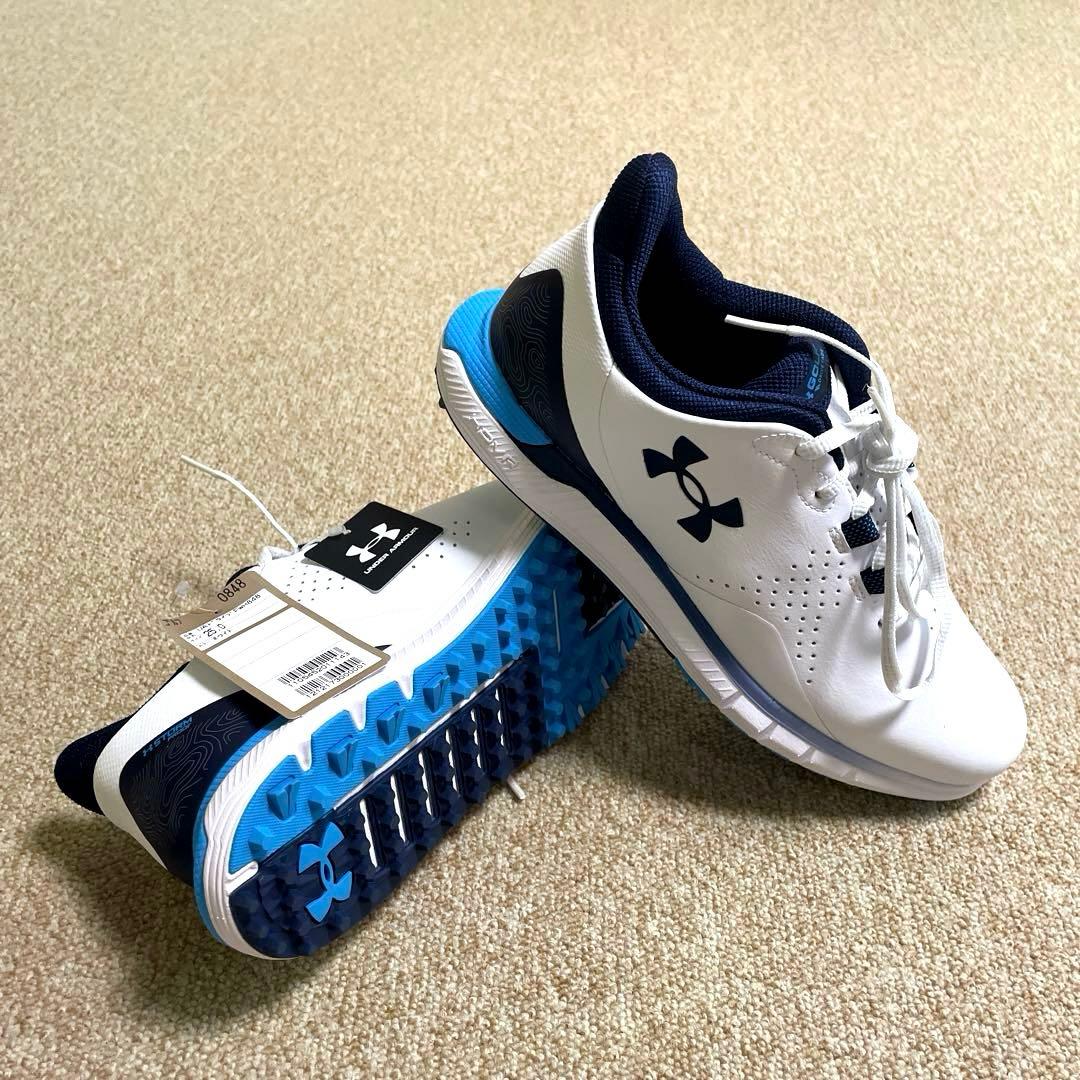 UNDER ARMOUR(新品、未使用品) UAワイド ゴルフシューズ