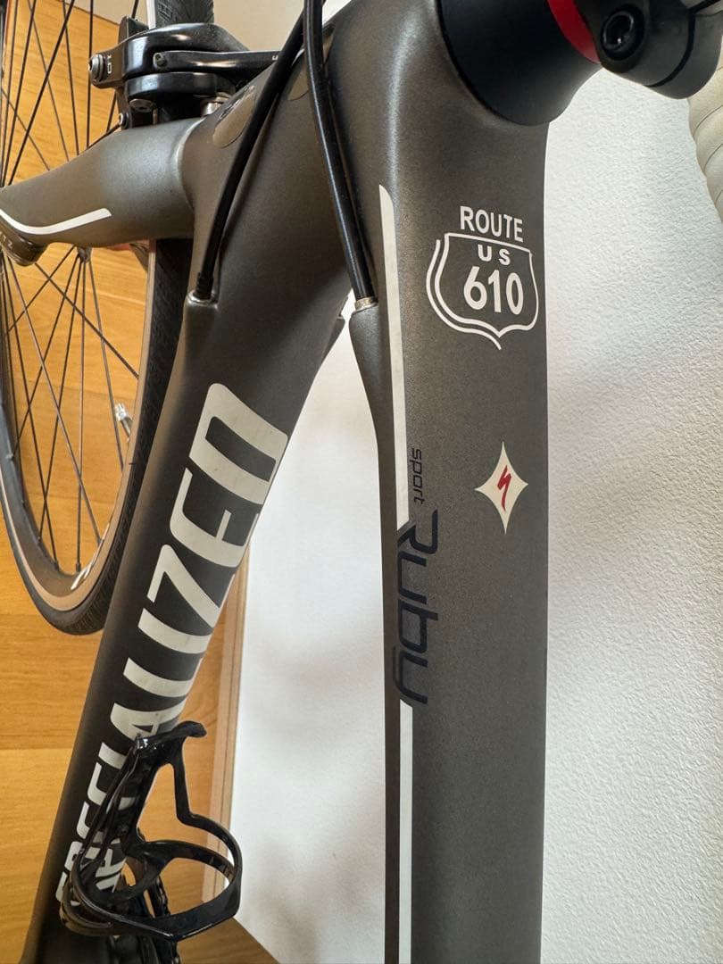 14 SPECIALIZED Ruby 105 カーボン SPDペダル付