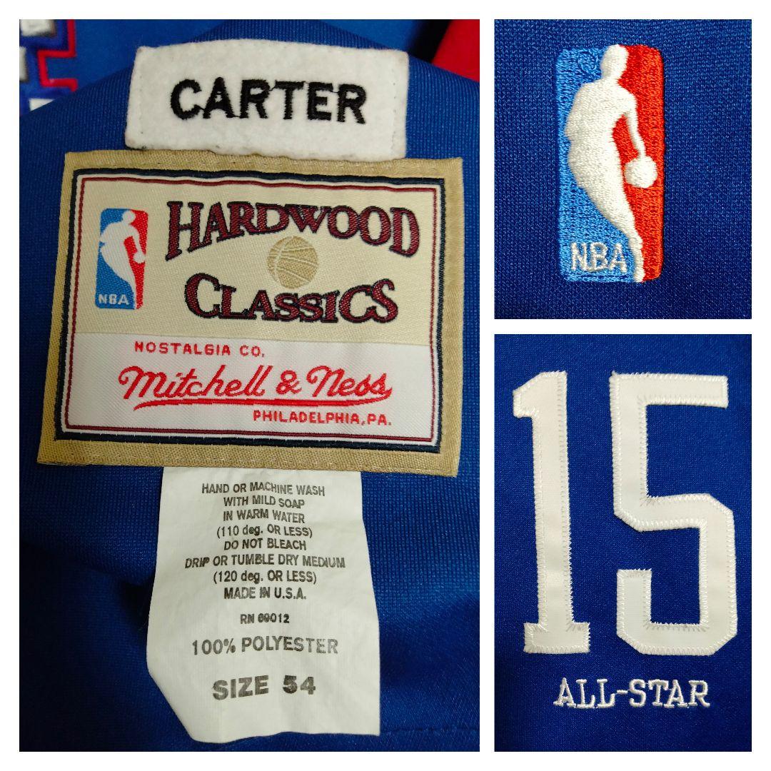 M&N NBA allstar 2004 カーター #15 ウォームアップシャツ