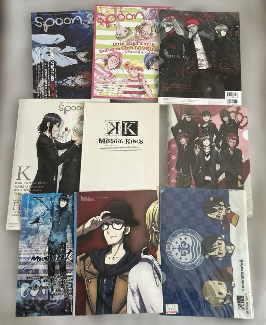 アニメK グッズ、関連書籍、円盤　詰め合わせ