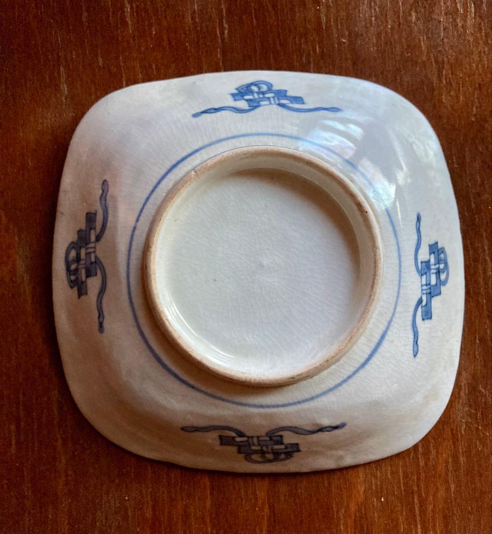 a 稀少　古伊万里　色絵　皿　骨董　アンティーク