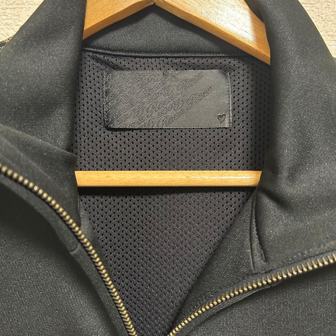 【未使用】roen ロエン スワロフスキー ジャージサイズ46 ゴールド