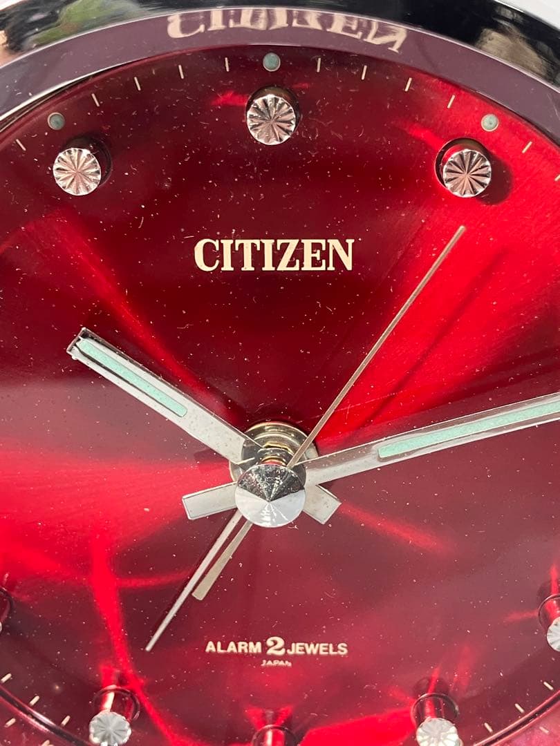 CITIZEN 手巻き式置時計　昭和レトロ　スペースエイジ　NO.51111