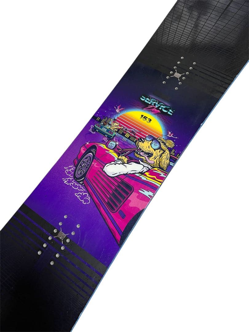 ROME SDS スノーボード 板 153cm パウダーボード